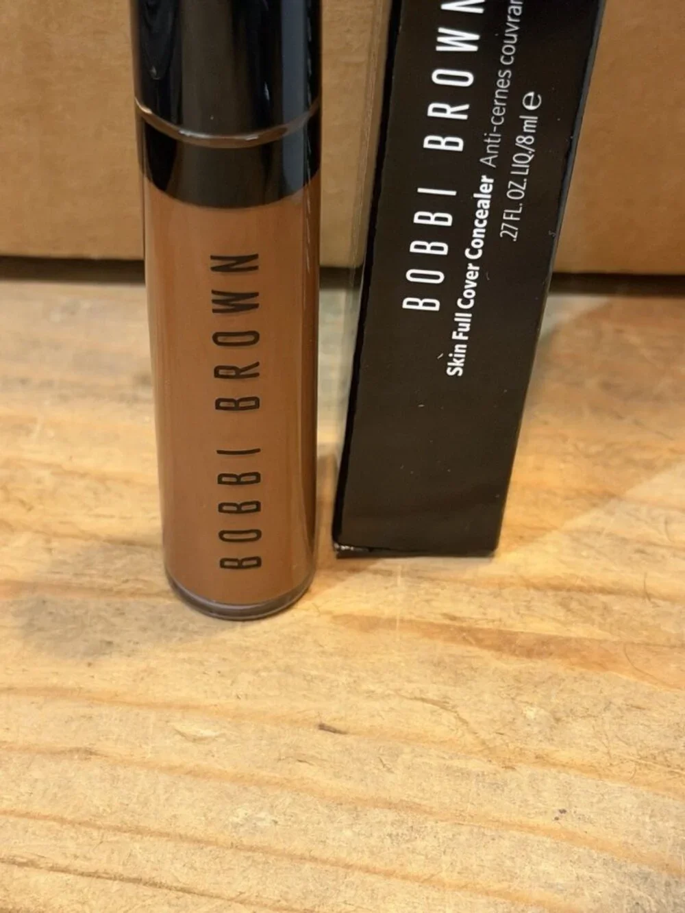 Bobbi Brown Skin Full Cover Concealer ESPRESSO .27 oz Full Size New W/ Box